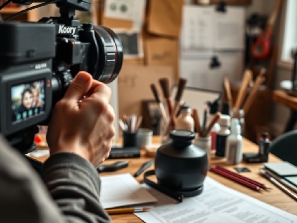 How to Start a Simple Home Interview Setup With Light, Sound, and B-Roll